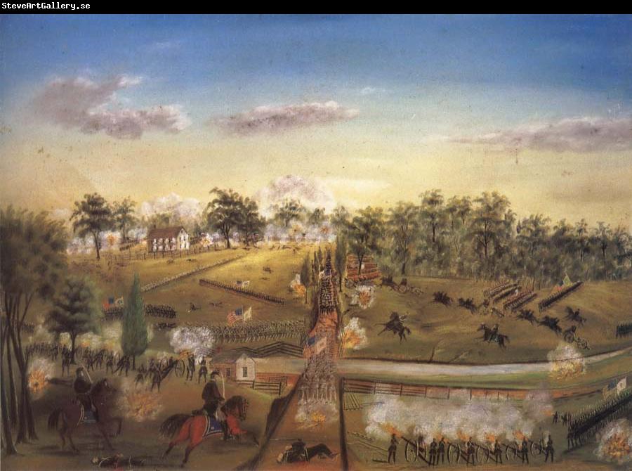 unknow artist Attack at Seminary Ridge,Gettysburg